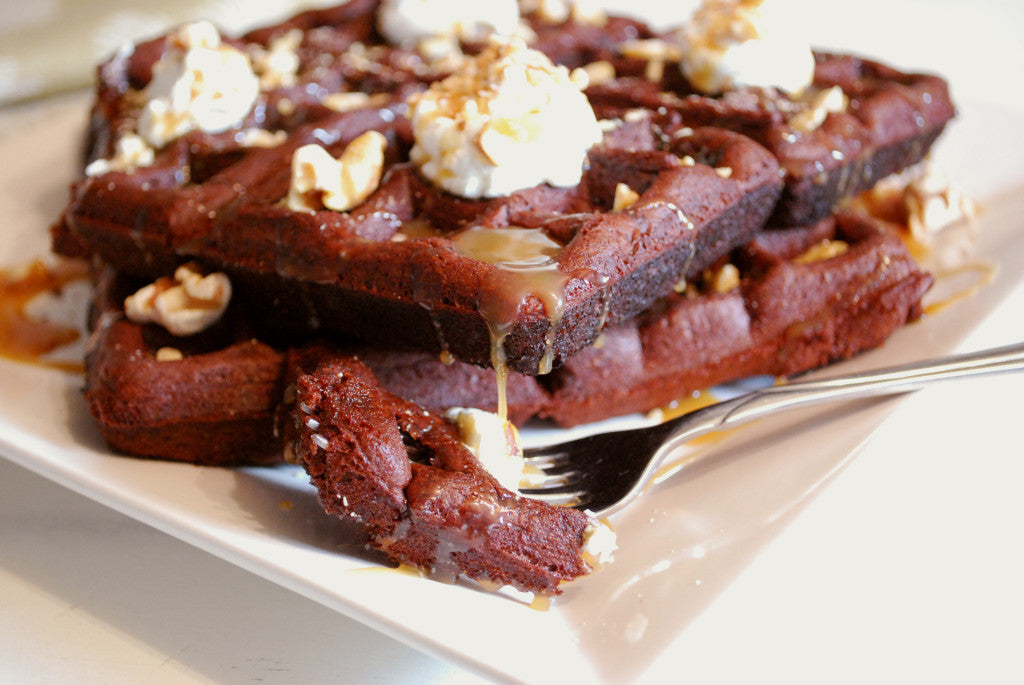 Chocolate Cake Waffles – Pamela's Products