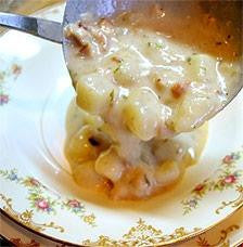 Creamy Clam Chowder
&ndash; Pamela's Products