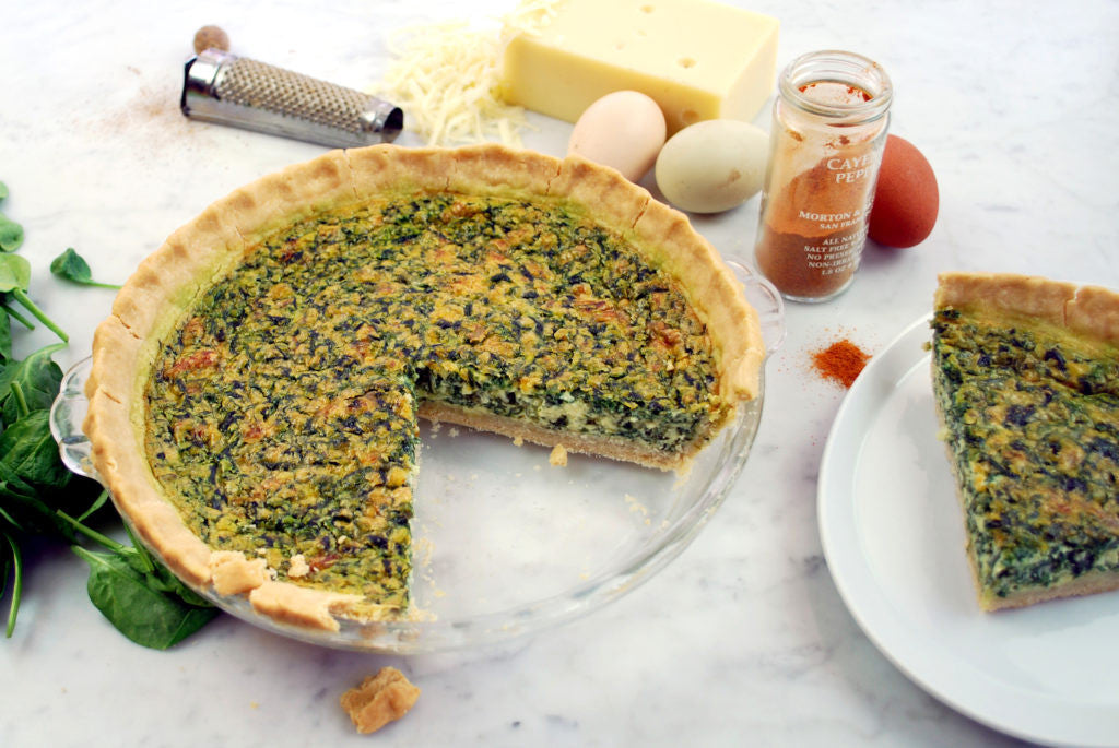 Quiche Florentine
&ndash; Pamela's Products