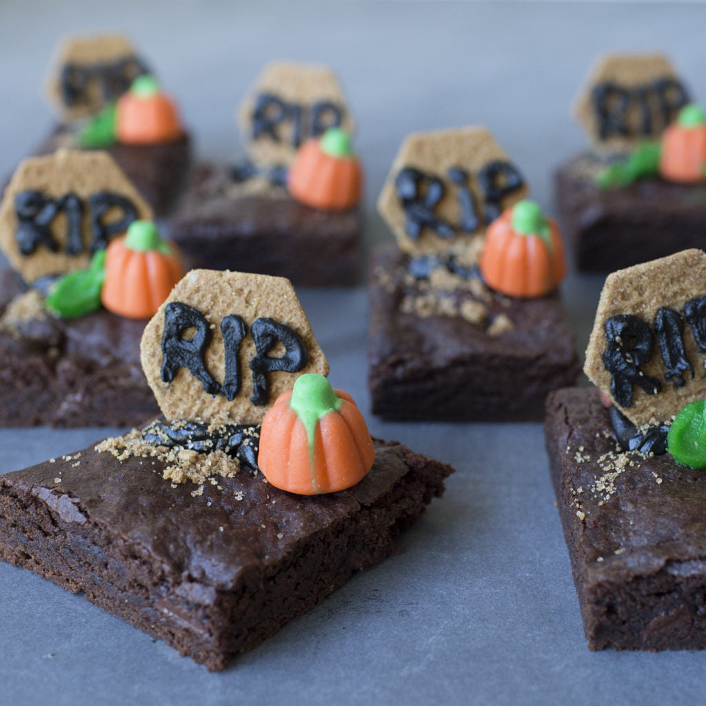 Tombstone Brownies
&ndash; Pamela's Products