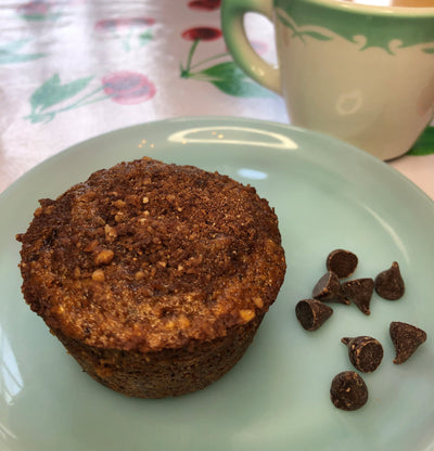 Espresso Chocolate Streusel Muffins