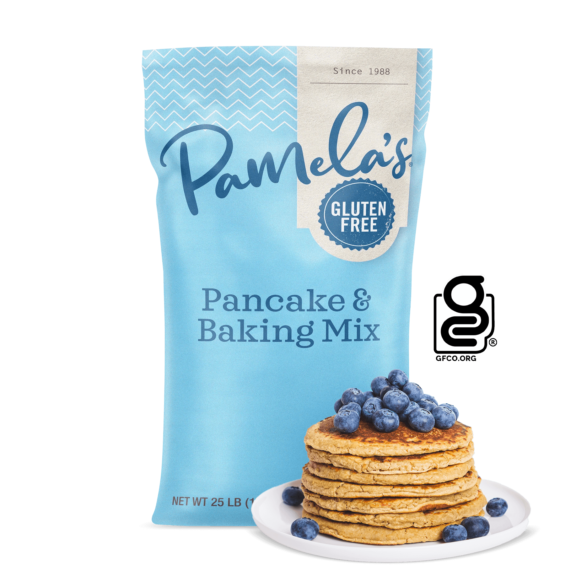 Gluten-Free Pancake & Baking Mix, 25 LB – Pamela's Products