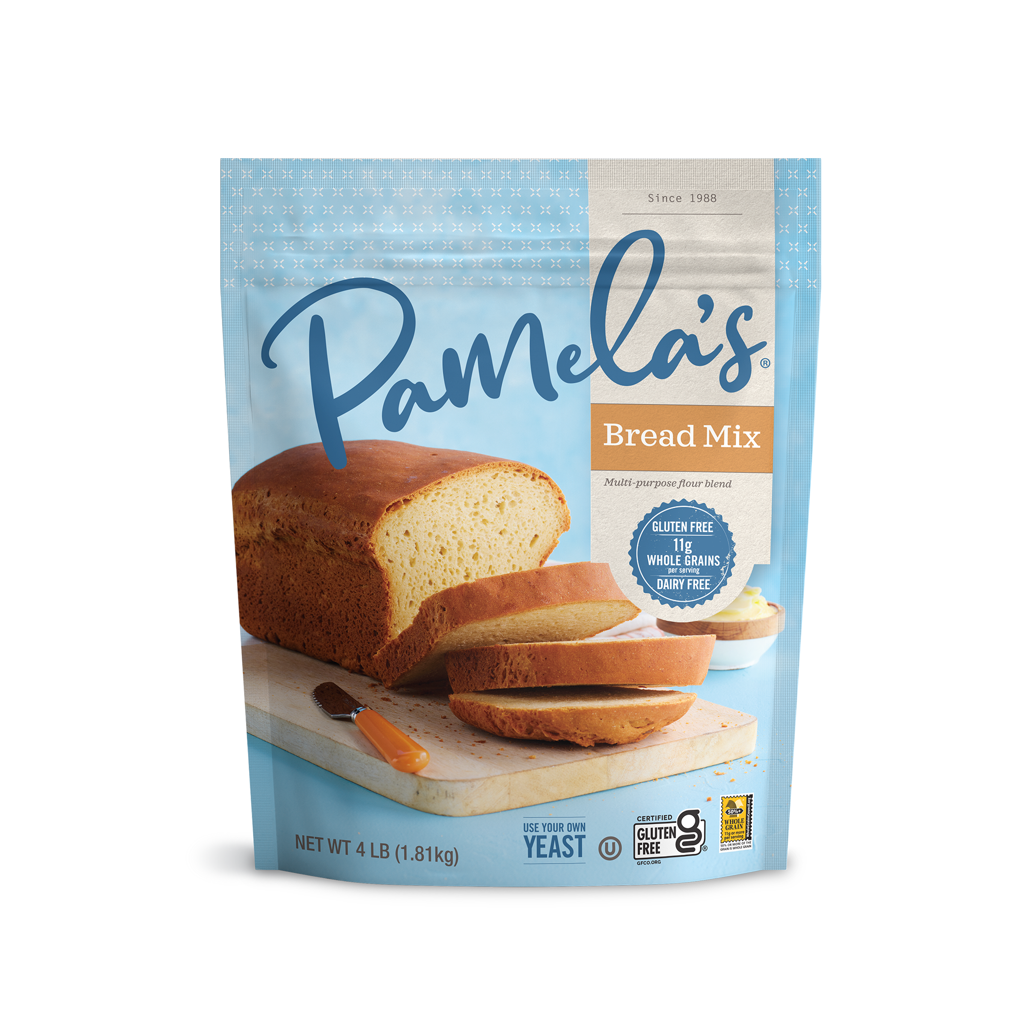 Etablering symaskine bang Bread Mix, 4 lb. – Pamela's Products
