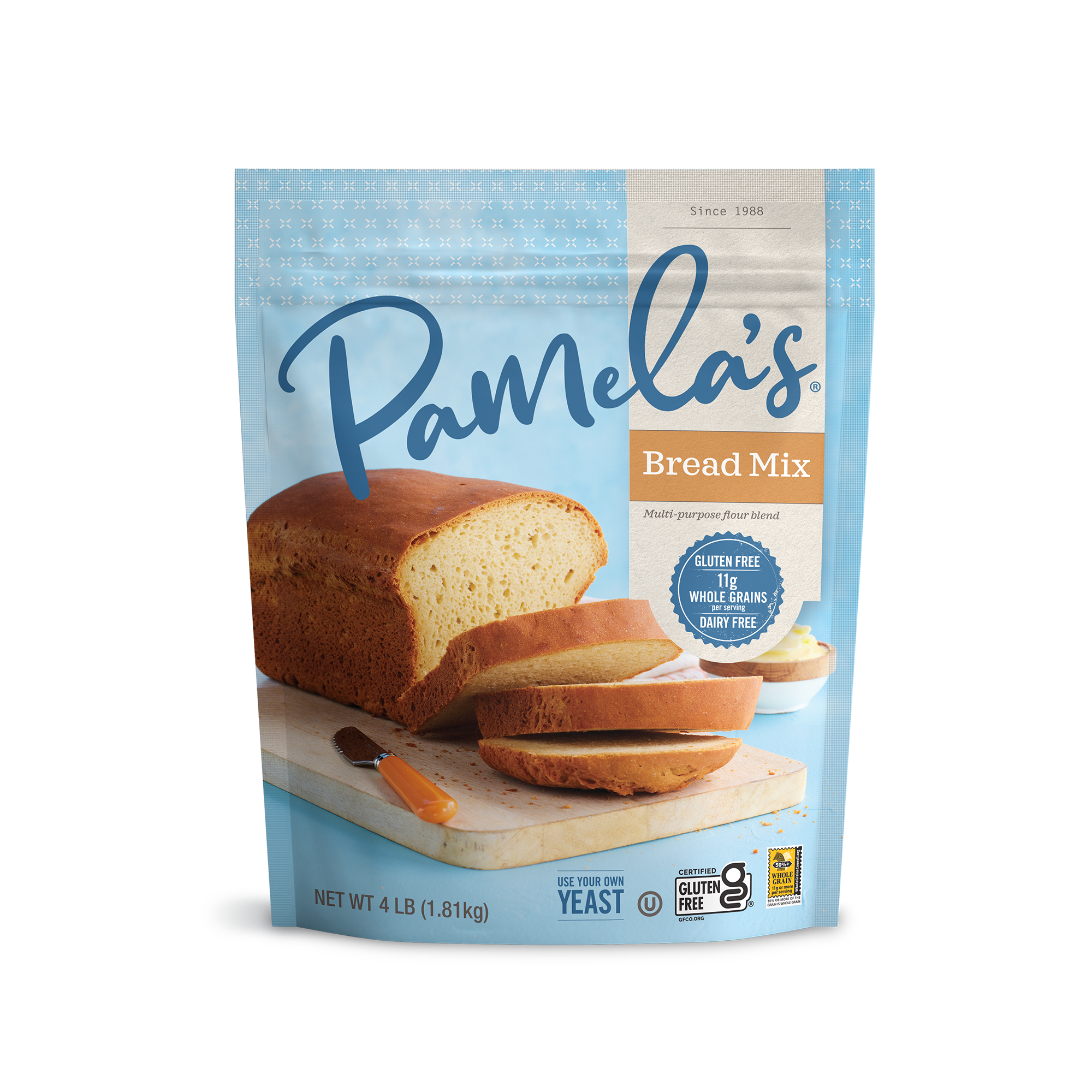 Bread Mix 4 lb. Pamela s Products