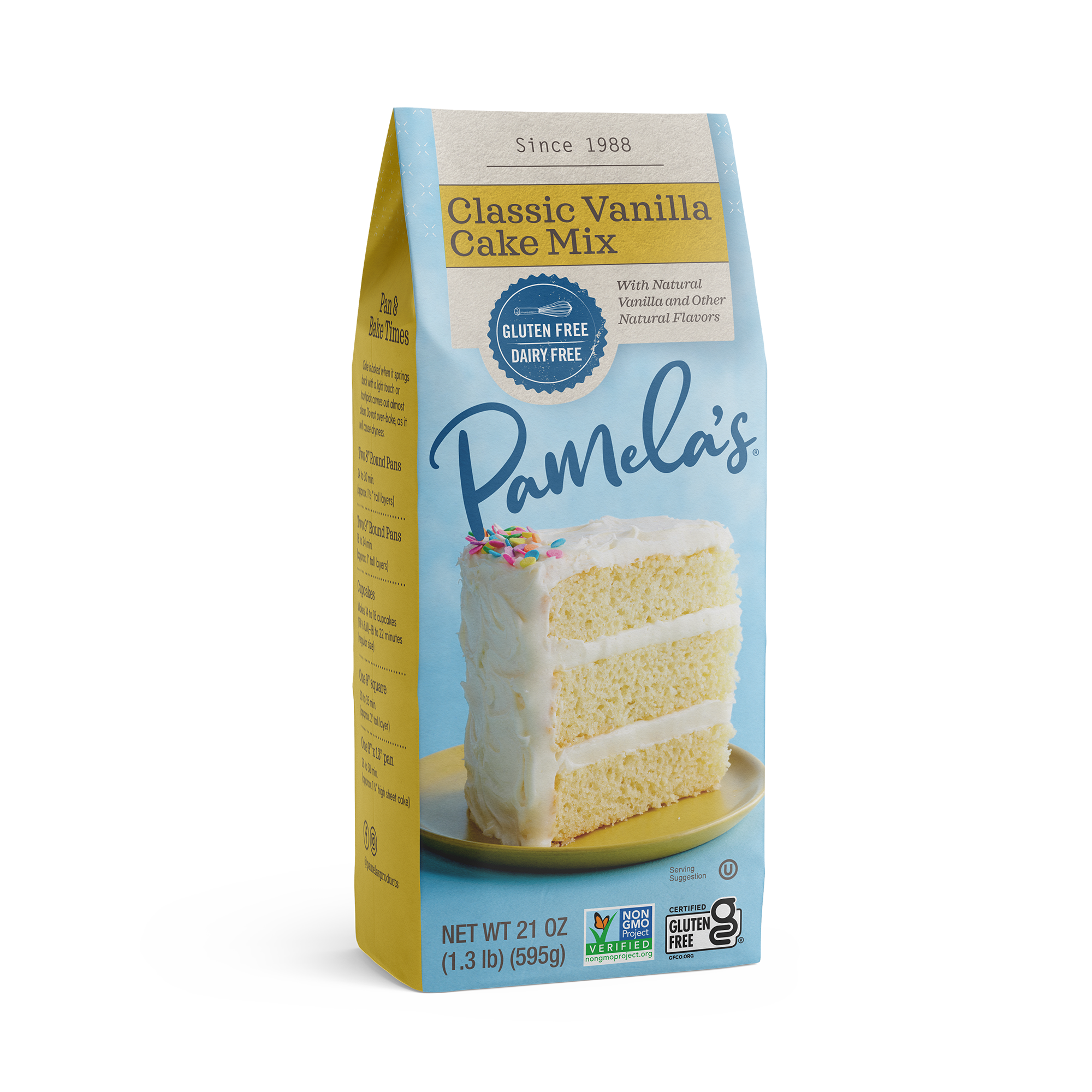 Vanilla Cake 21 oz. – Pamela's Products