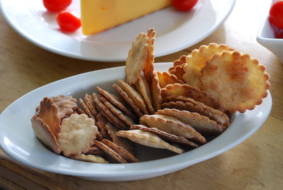 Cheese Puff Pastry Crackers