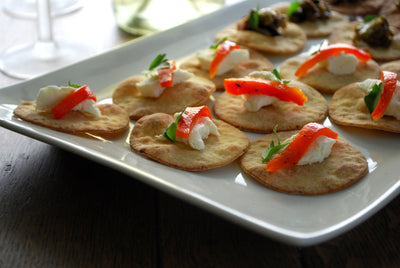 Cheese-Puff Pastry Hors D'Oeuvre Rounds