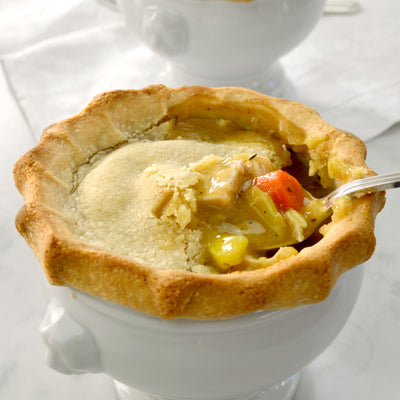 Chicken Pot Pies With Cassava Flour Crust