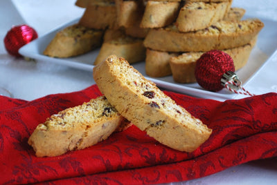 Cranberry Orange Biscotti