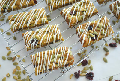 Cranberry Pumpkin Bars