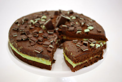 Creme De' Menthe Brownies