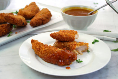 Fried Chicken Tenders in Cornbread Crust