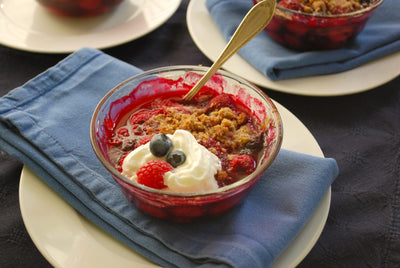 Fruit Betty with Crumb Topping