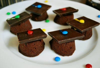 Graduation Cap Brownies