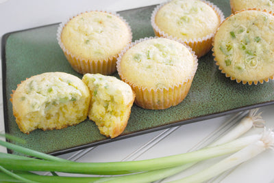 Green Onion and Sour Cream Cornbread