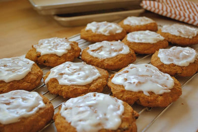 Iced Pumpkin Cookies