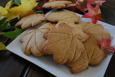 Maple Sugar Cookies with Cream Cheese Frosting