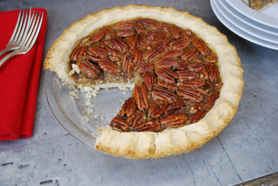 Maple Syrup Pecan Pie with Old-Fashioned Pie Crust