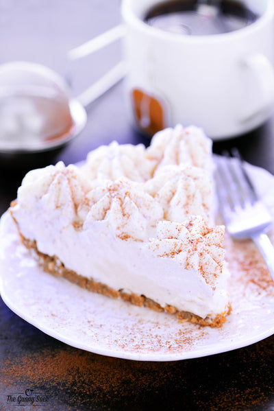 No Bake Eggnog Cheesecake