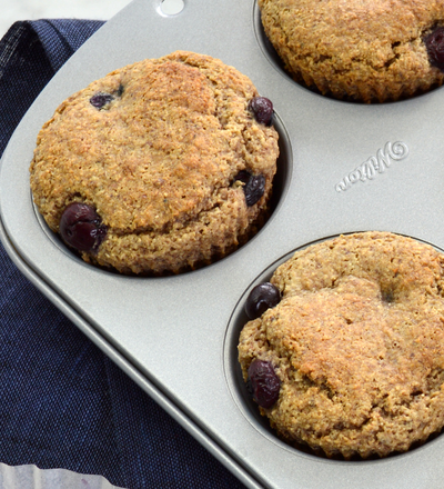 Paleo Blueberry Muffins