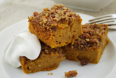 Pumpkin Pie (Pumpkin Betty) Bars
