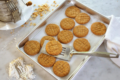 Peanut Butter Cookies with Bread Mix
