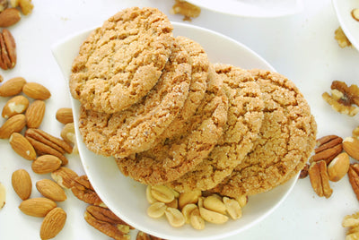 Peanut Butter Cookies with Nut Flour Blend