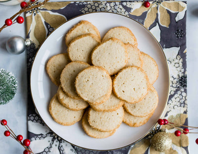 Egg Nog Spiced Slice And Bake Cookies