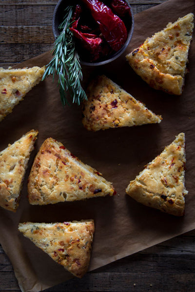 Savory White Cheddar Scones