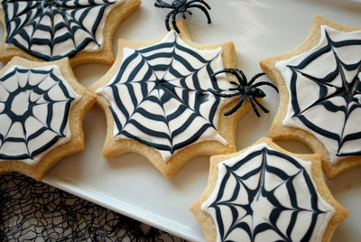 Spiderweb Sugar Cookies