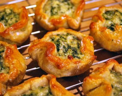 Spinach and Artichoke Snack Bites