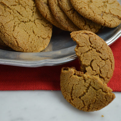 Soft and Chewy Ginger Molasses Cookies