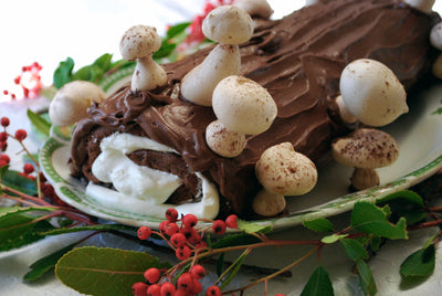 Yule Log or Buche De Noel