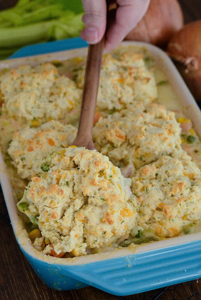 Turkey Biscuit Casserole