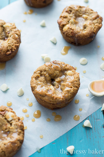 White Chocolate Pumpkin Cookie Cups