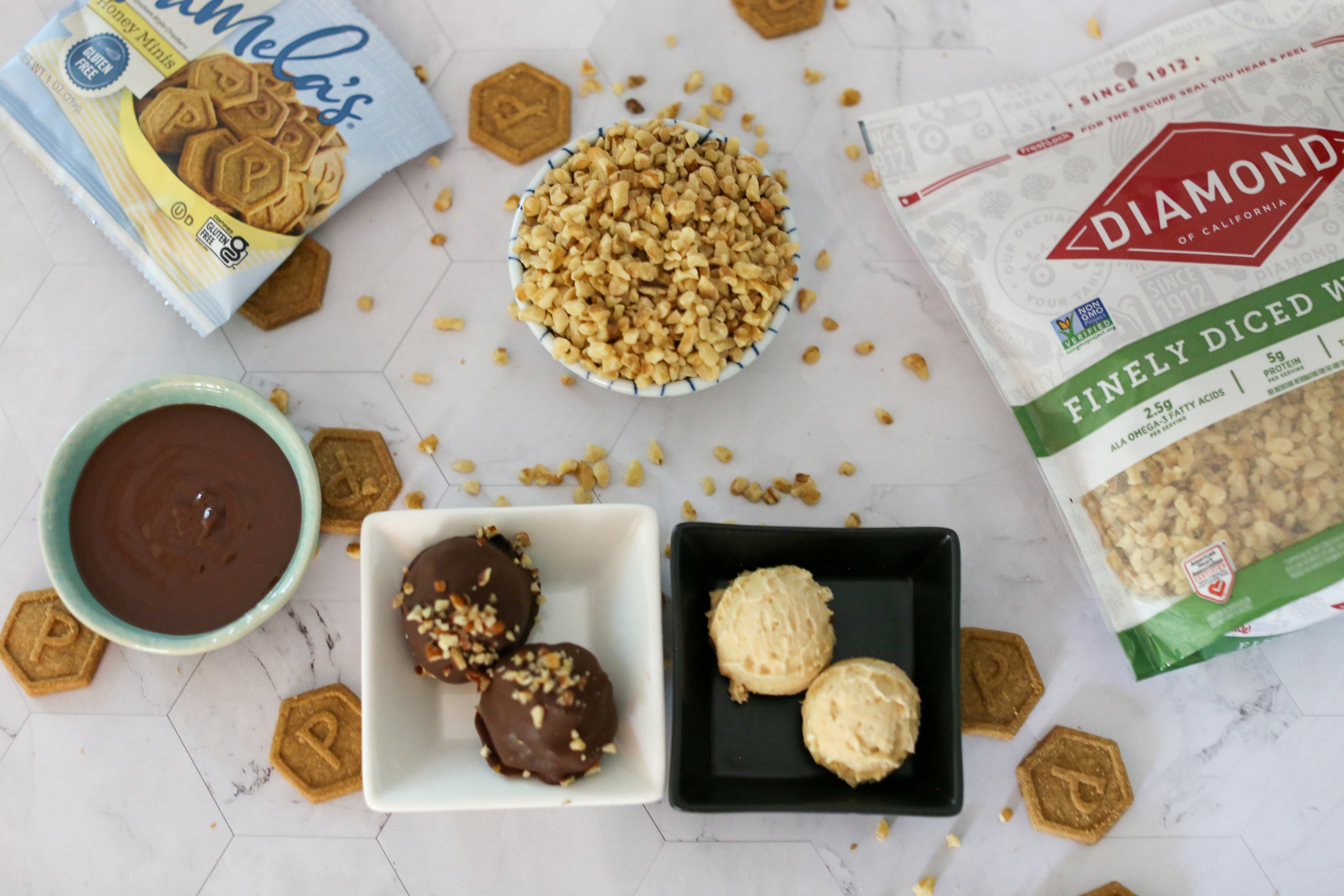 Image of the No Bake Cashew-Cheesecake Chocolate Covered Bites Recipe