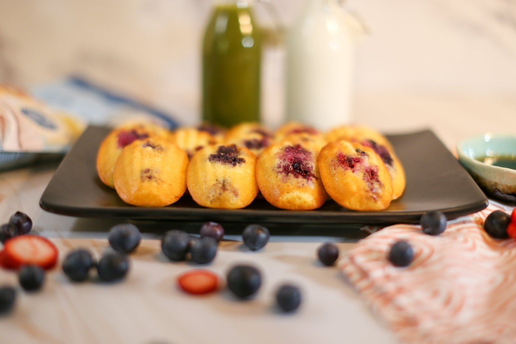 Image of the Blueberry Pancake Dippers Recipe