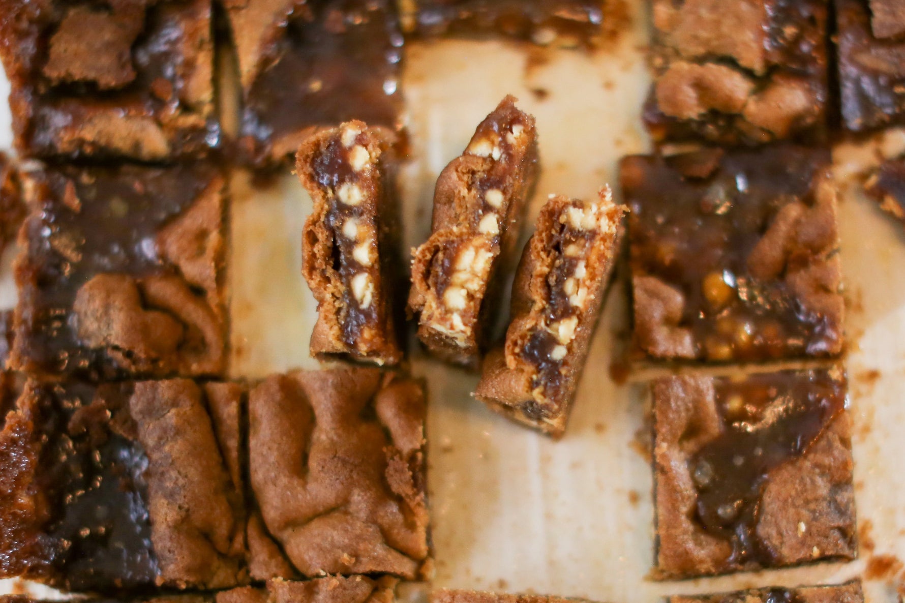Image of the Caramel Gluten Free ,AuBlondies,Au Recipe
