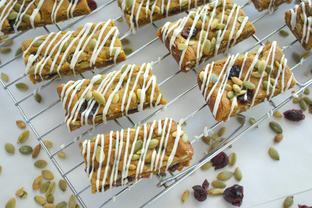 Image of the Cranberry Pumpkin Bars Recipe