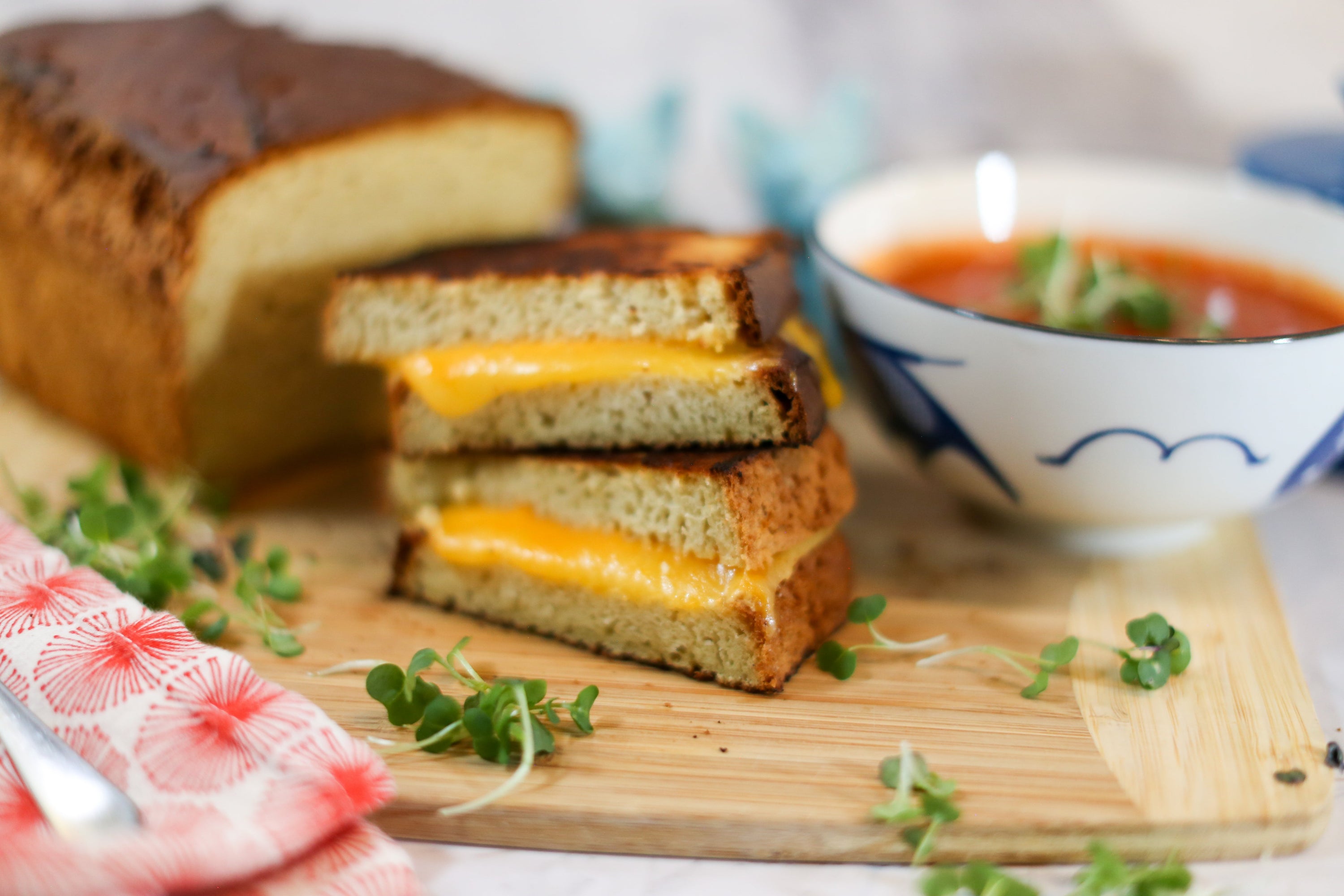 Image of the Grilled Cheese with Pamela,Aos Bread Recipe