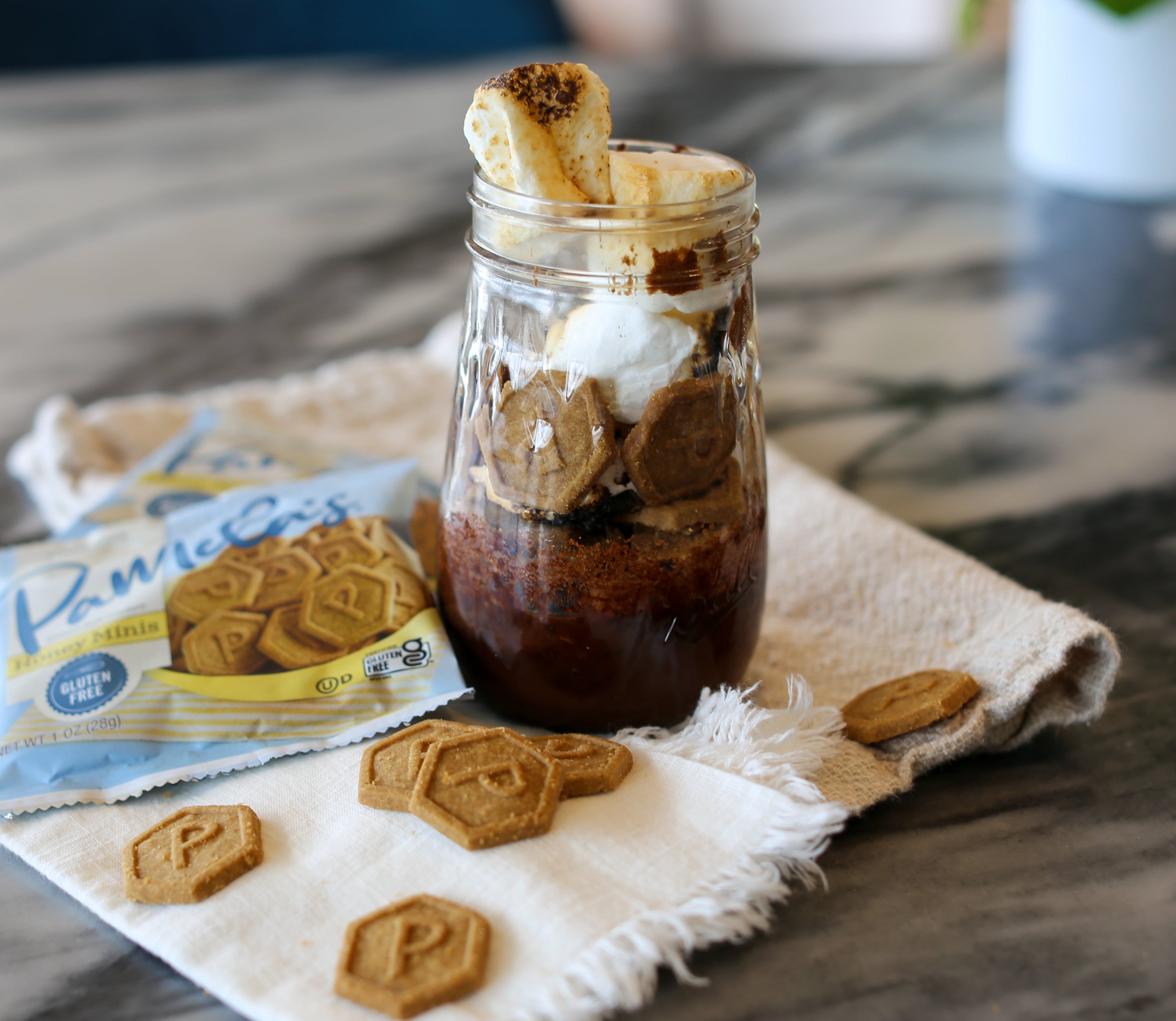 Image of the S'mores Chocolate Pudding Recipe