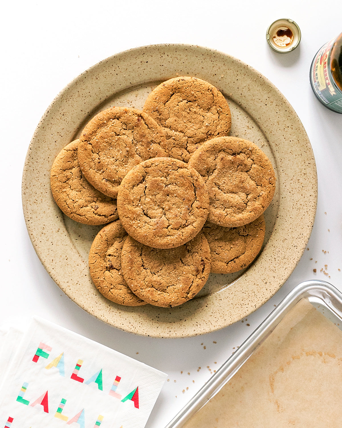 Image of the Soft and Chewy Ginger Molasses Cookies Recipe
