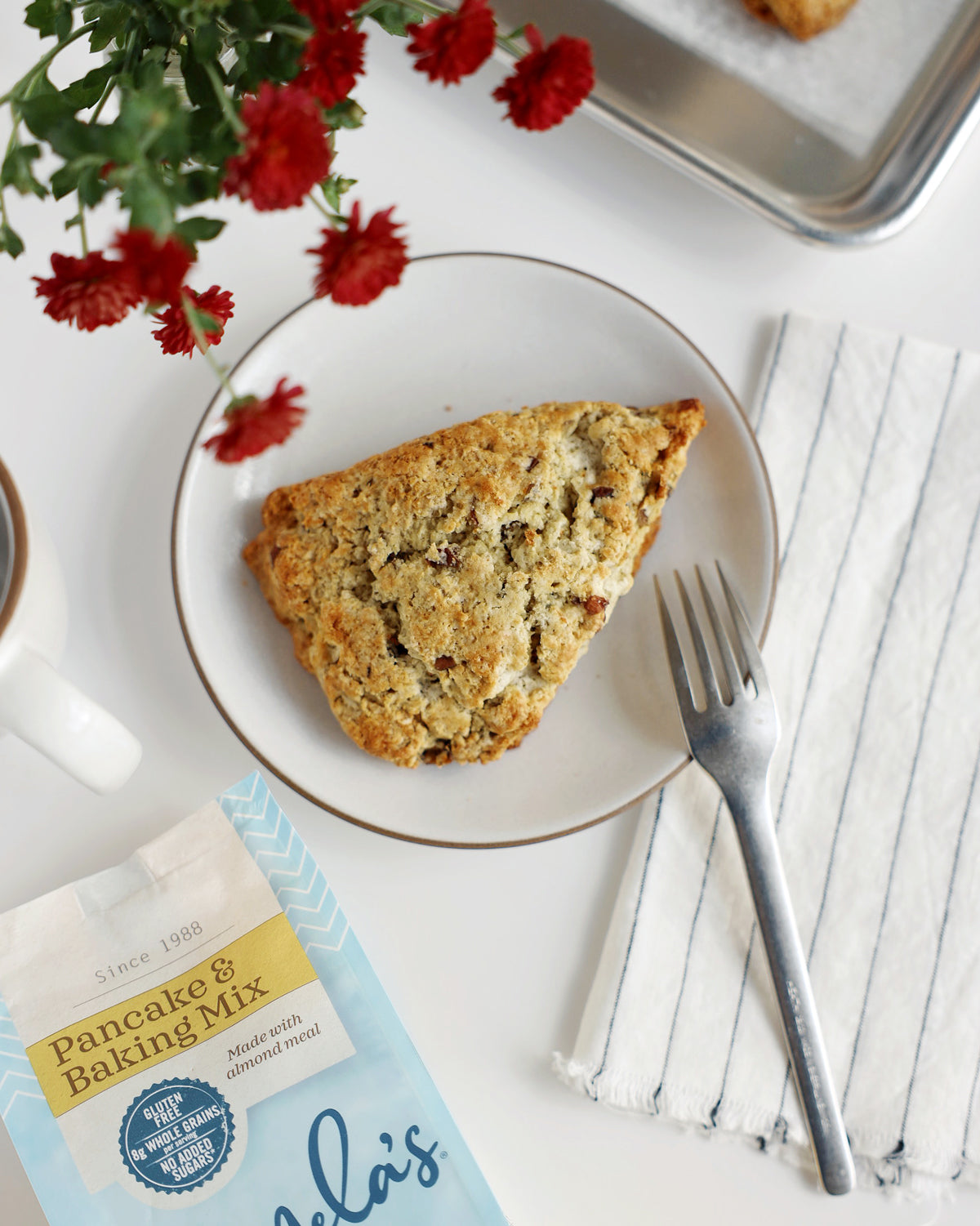 Image of the Cranberry Orange Scones Recipe