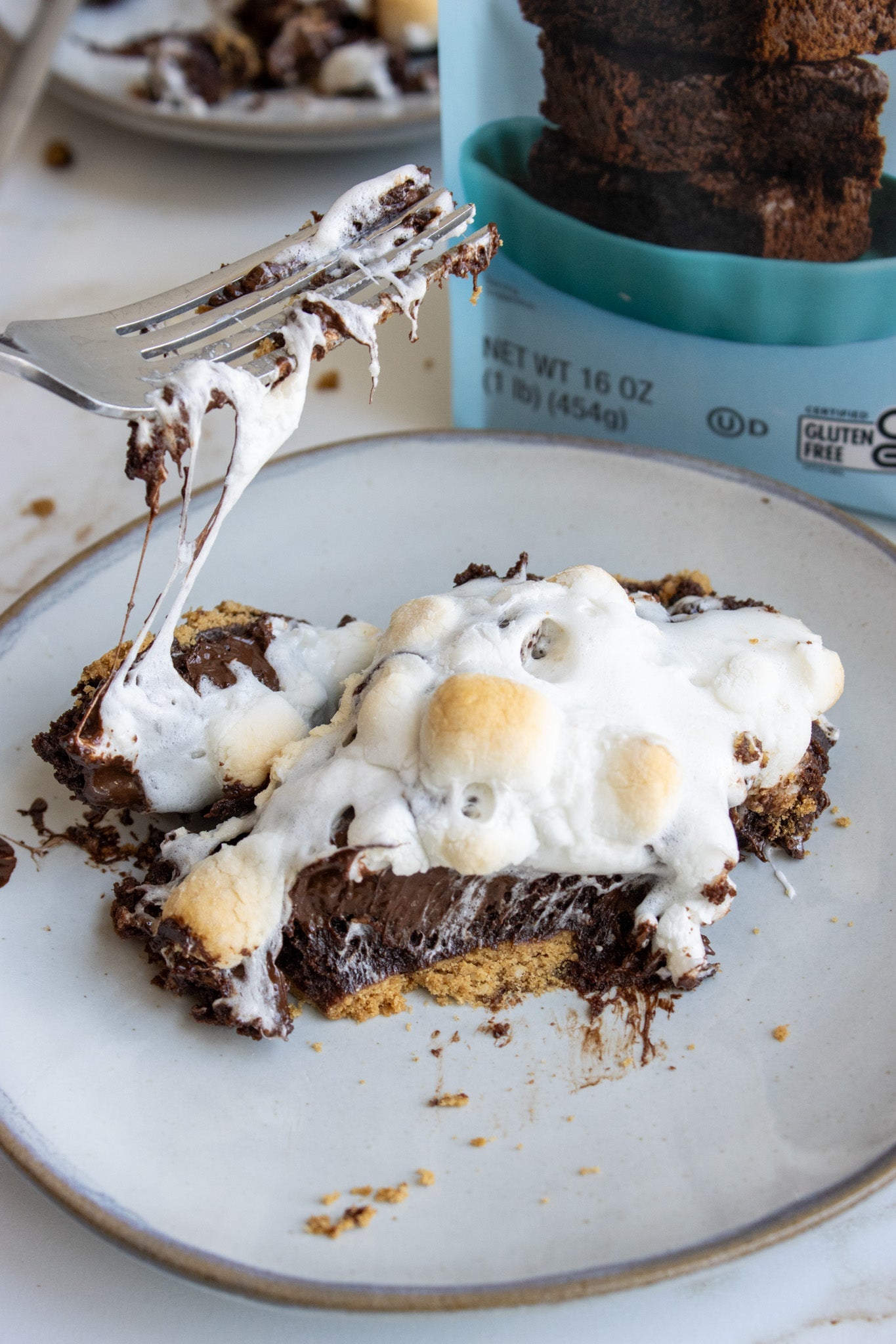 Image of the S'mores Brownie Bars Recipe