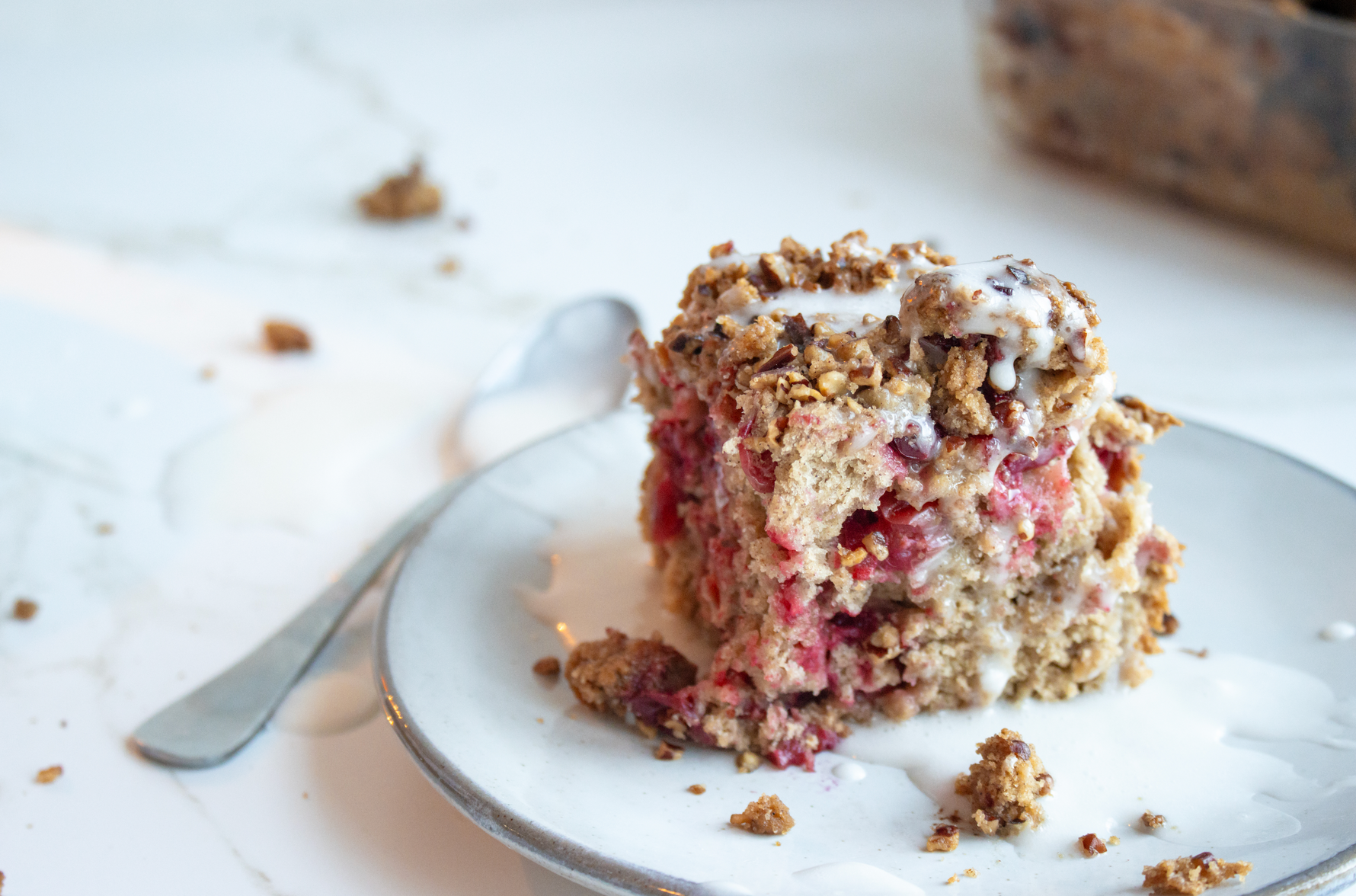 Image of the Cranberry Coffee Cake Recipe