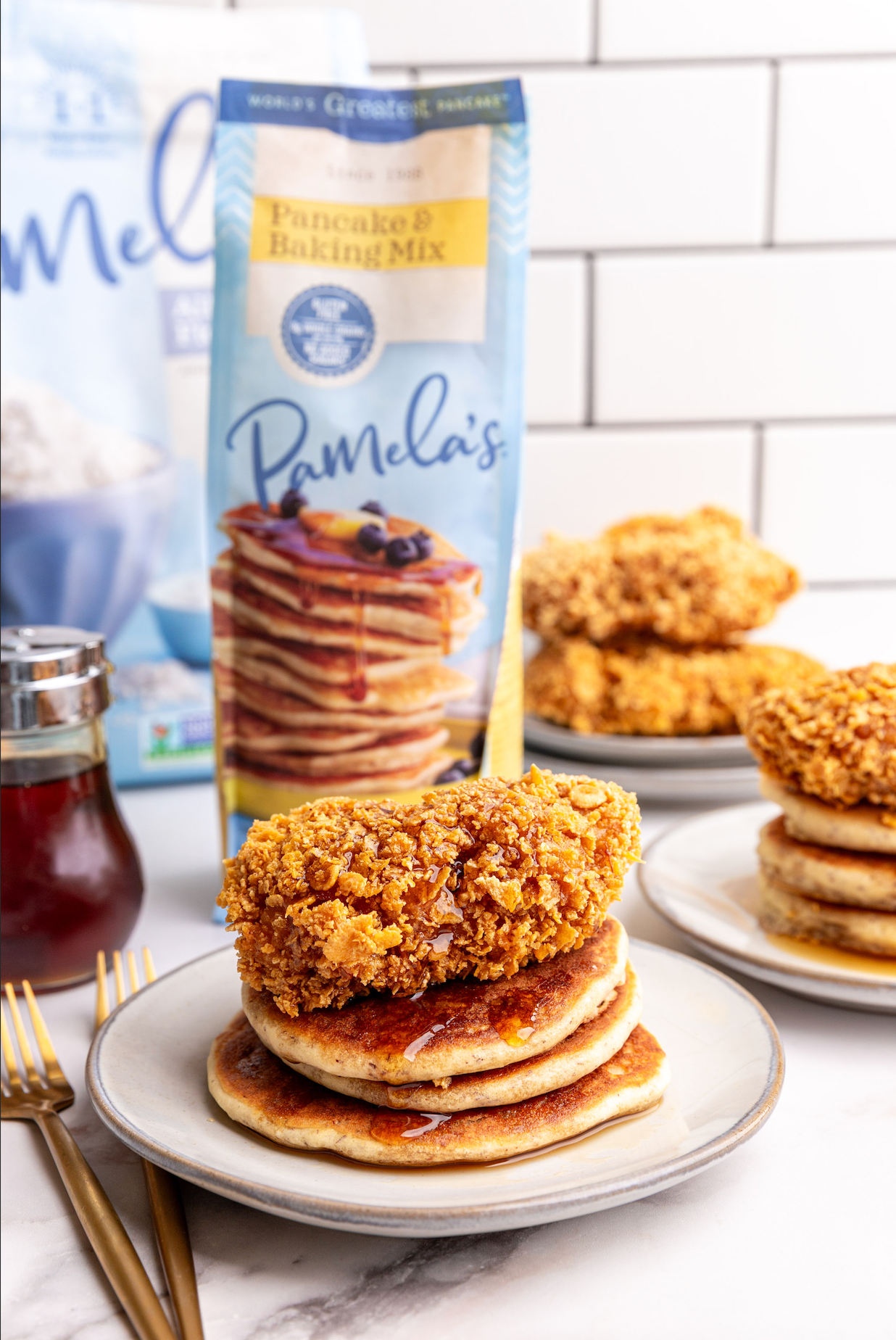 Image of the Chicken and Pancakes Recipe