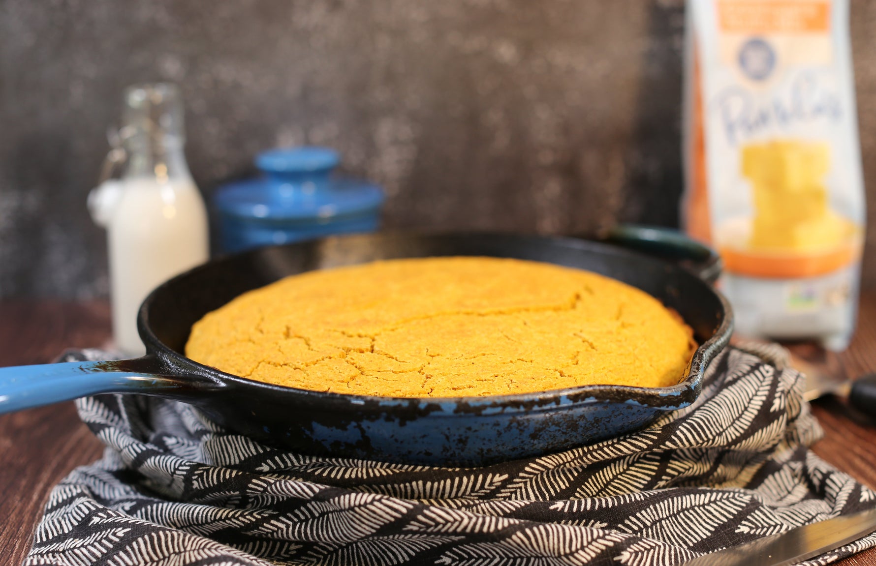 Image of the Pumpkin Cornbread Skillet Recipe