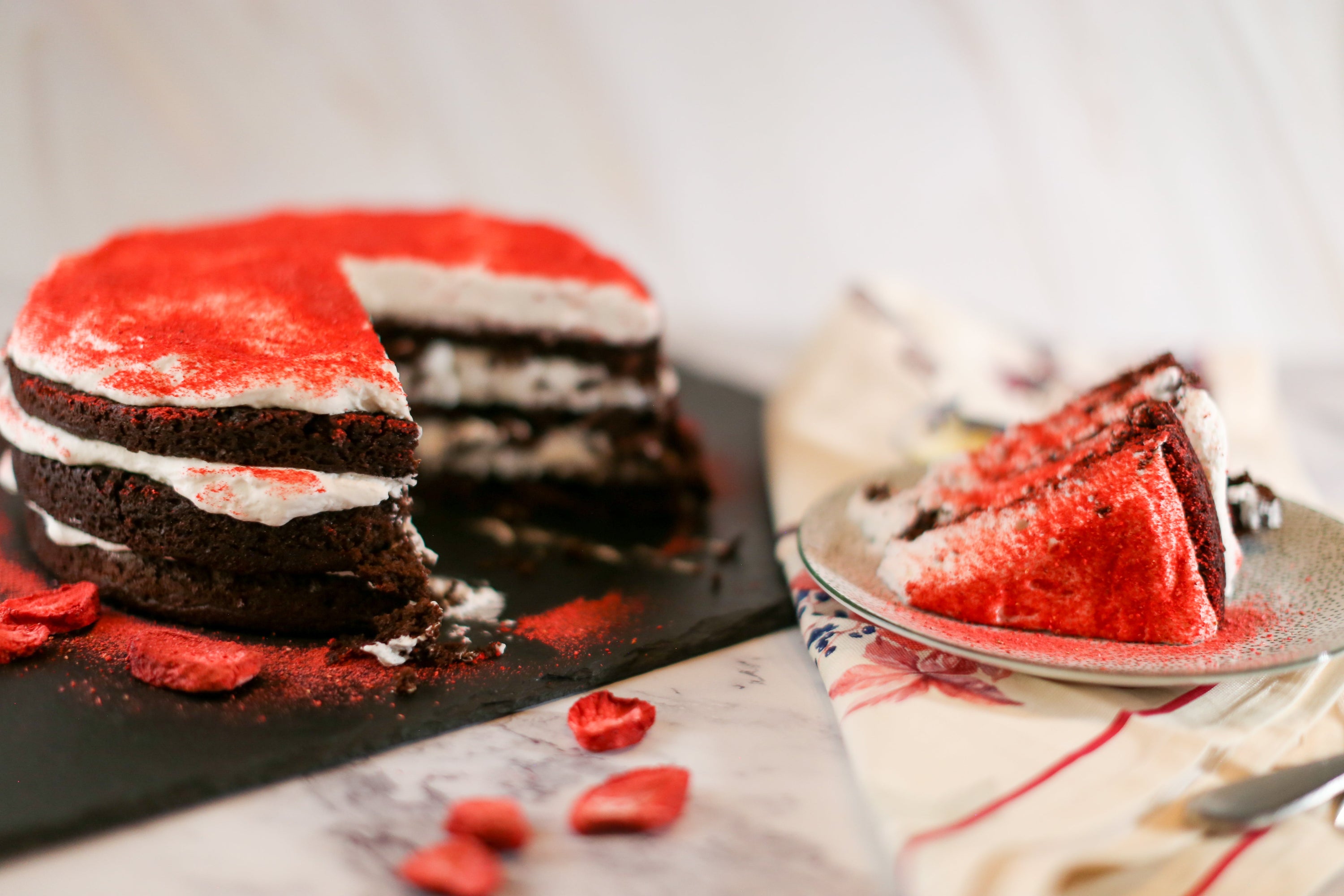 Image of the Vegan Chocolate Cake with TruWhip Recipe