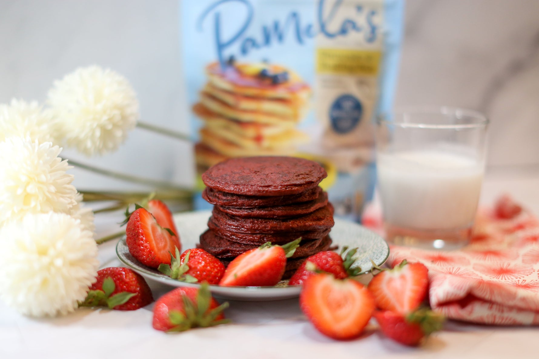 Image of the Red Velvet Pancakes Recipe