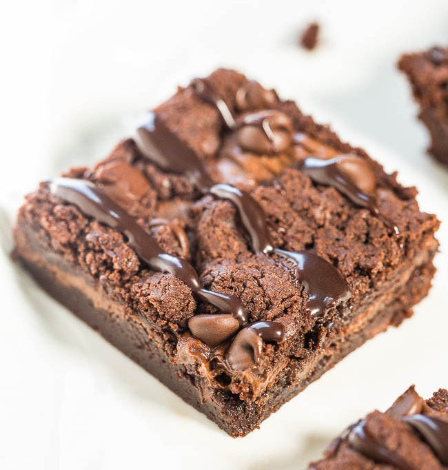 Image of the Triple Chocolate Nutella Brownies Recipe